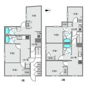 阿部ハウスの間取り画像
