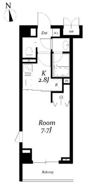 CLASS YOTSUYAの間取り画像