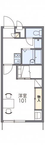 レオパレス大内の間取り画像