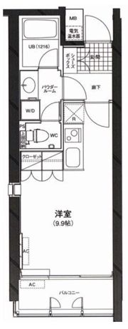 カーサ・デル・ソル小石川の間取り画像