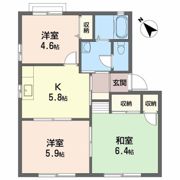 クリスタルハーモニー B棟の間取り画像