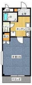 レザンドールⅡの間取り画像
