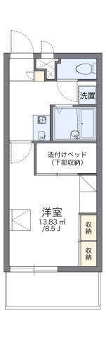 レオパレス又吉の間取り画像