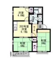 ラフォーレ金沢の間取り画像