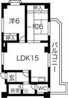 野並シャンテの間取り画像