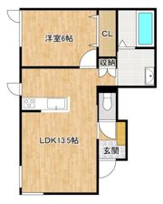 E-riseⅡの間取り画像
