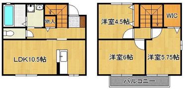 フレンドリースクエア鉄王11号地の間取り画像
