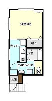 アバンティ京田A棟の間取り画像