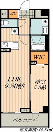 ロイヤルカーサ千種の間取り画像