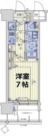 スワンズシティ梅田シエロの間取り画像