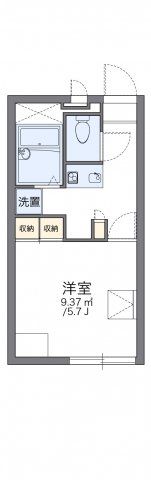 レオパレスバーゼルの間取り画像