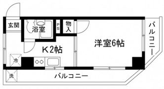 エムズハウス宇品神田の間取り画像