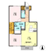 リヴァージュの間取り画像
