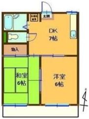 ハイツみやまえAの間取り画像