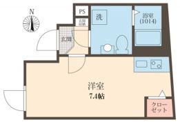 AY MINAMISENJUの間取り画像