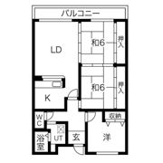 カルム千里山土井の間取り画像