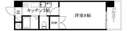 メゾン中村3の間取り画像