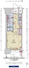 プレサンス新大阪イオリアの間取り画像