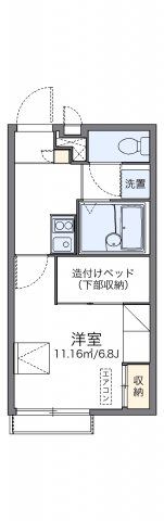 レオパレスさくらの間取り画像
