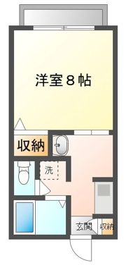 レーベン玉野の間取り画像