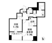 セルクル落合の間取り画像