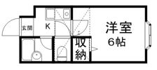 ベルシティ木ノ下の間取り画像