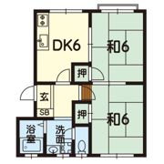 第1広林ハイツの間取り画像