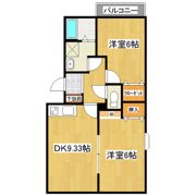 ボヌール二の宮の間取り画像