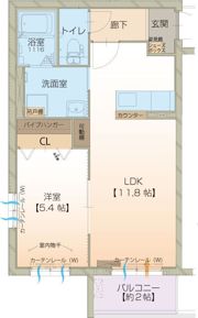 ハートフル ブリーゼの間取り画像