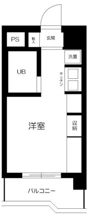 スカイコート明大前第2の間取り画像