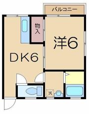 大津コーポラスの間取り画像