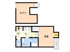Dolce vita麦野Aの間取り画像