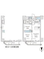 JP noie 西蒲田の間取り画像