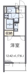 クレイノグラシアス ツーの間取り画像