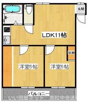メゾン古馬場の間取り画像