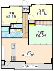 サーパス楽々園第二の間取り画像