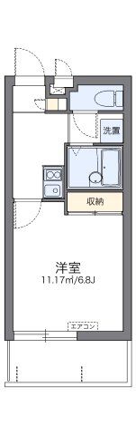 レオパレス三原の間取り画像