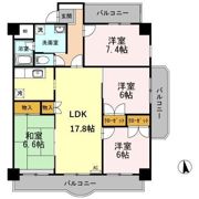 エザンス木之庄Ⅱの間取り画像
