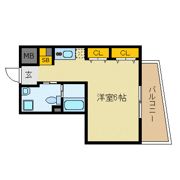W.O.B SHINMACHIの間取り画像