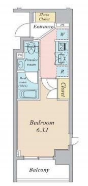 プライマル大森の間取り画像