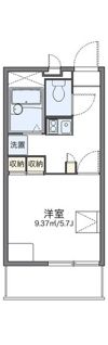 レオパレスエレガンスKの間取り画像