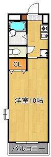 ベルベーヌ八幡の間取り画像