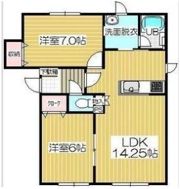 ミルキーハウス参番館の間取り画像