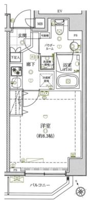 レアライズ田端の間取り画像