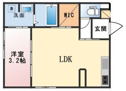 インテグラルイースト富山A棟の間取り画像