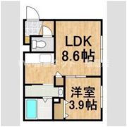 マリオット共栄町の間取り画像