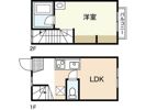 丹那コーポラスⅡの間取り画像
