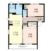ルナパークBの間取り画像