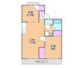 コーポラス高原Aの間取り画像