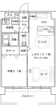 サウスイン奥田の間取り画像